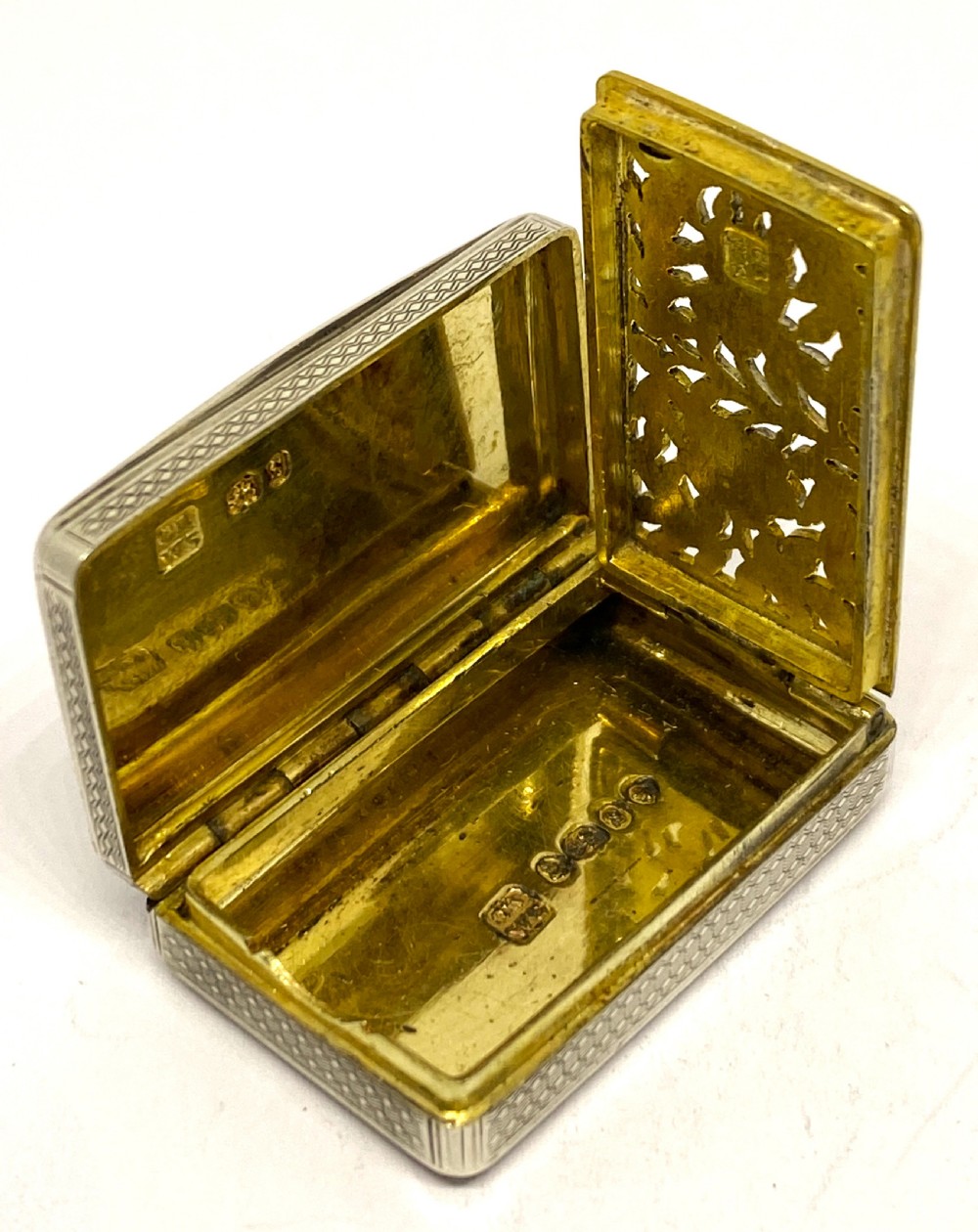 Fine Georgian Silver Vinaigrette