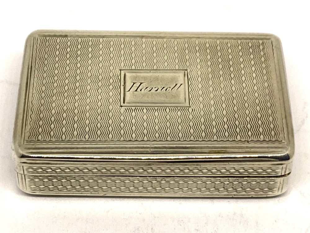 Fine Georgian Silver Vinaigrette View II