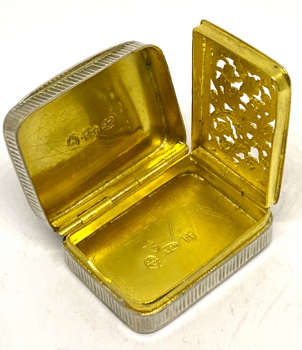 Fine Georgian Silver Vinaigrette