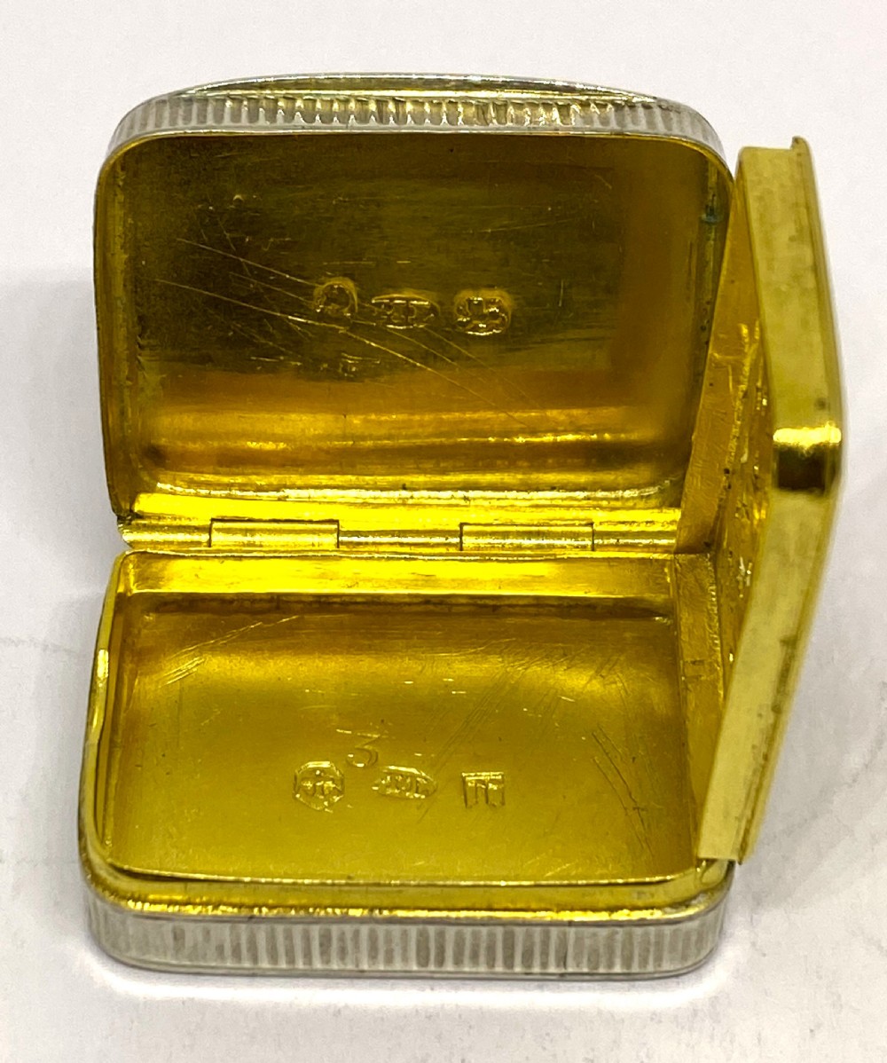 Fine Georgian Silver Vinaigrette View IV