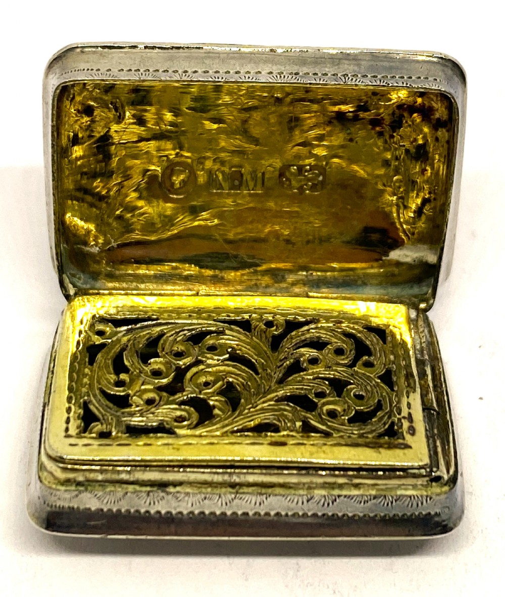 Silver Nathaniel Mills Vinaigrette View III