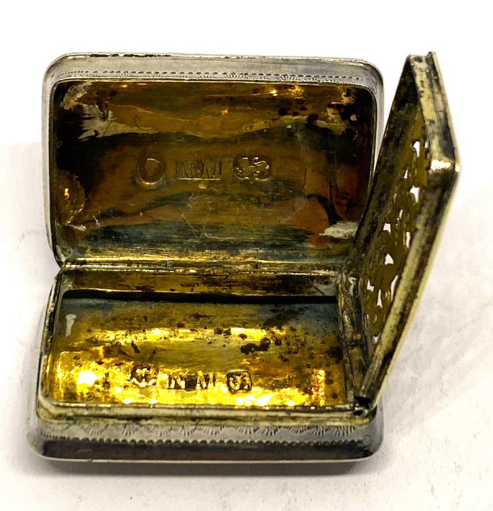 Silver Nathaniel Mills Vinaigrette View IV
