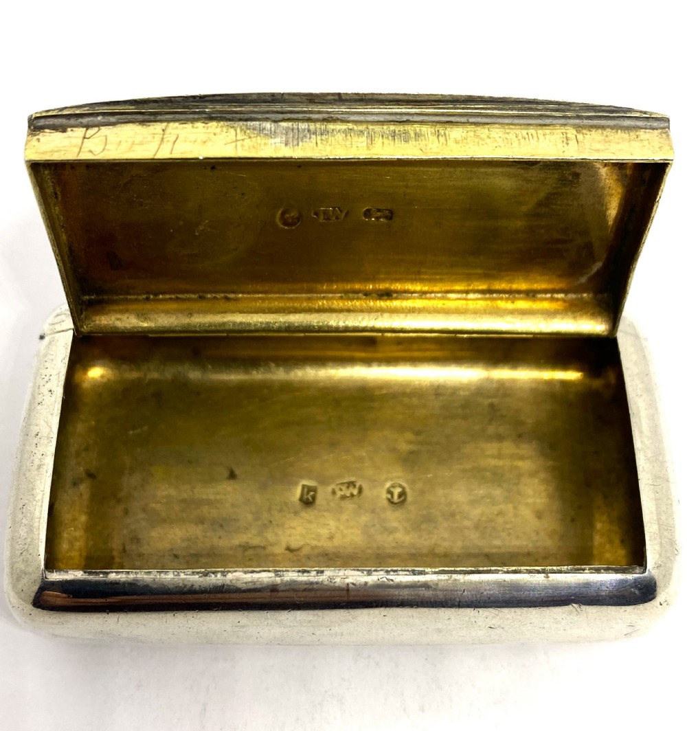 Georgian Silver Snuff Box View III