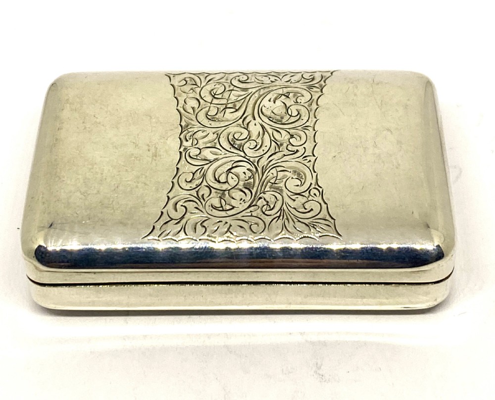 Georgian Silver Snuff Box