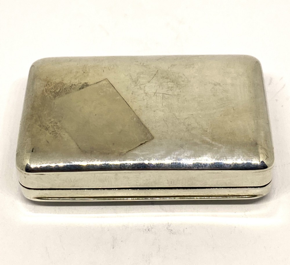 Georgian Silver Snuff Box View IV