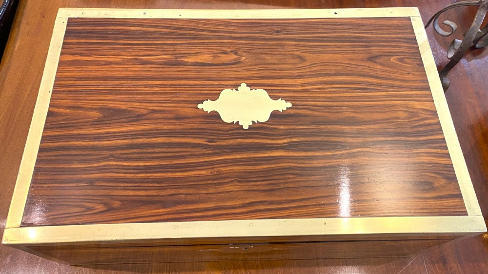 Fine Regency Period Campaign Writing Slope View III