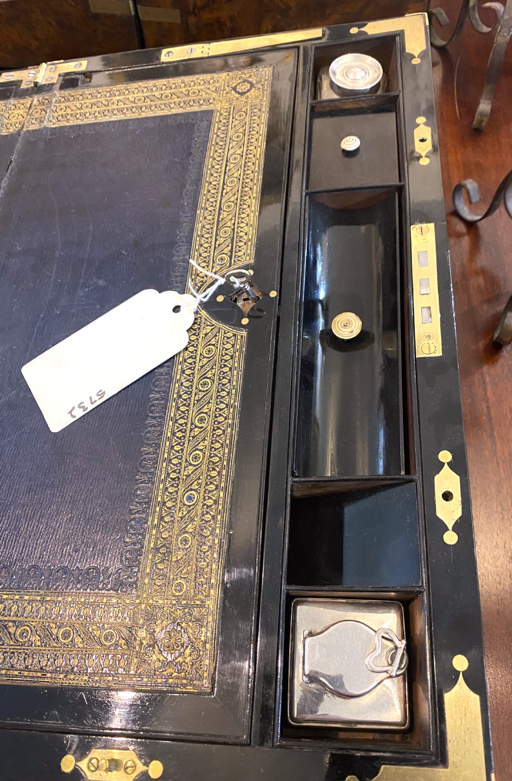 Fine Regency Period Campaign Writing Slope View XIII