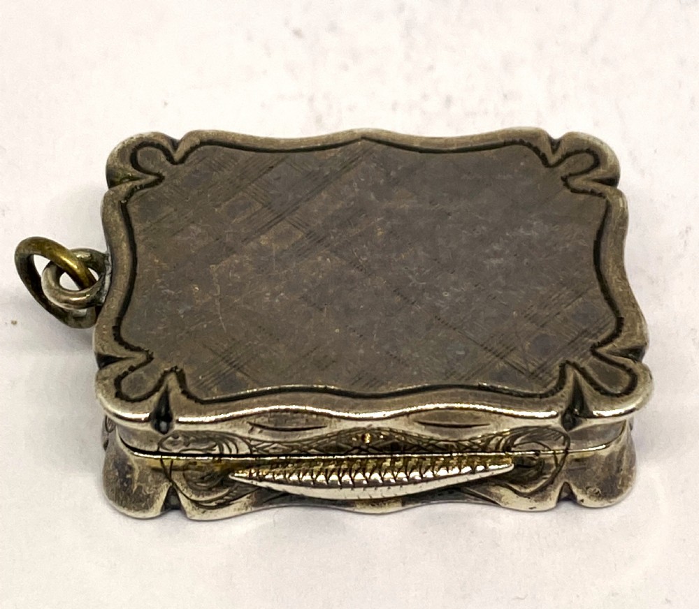 Quality Silver Vinaigrette Edward Smith View V