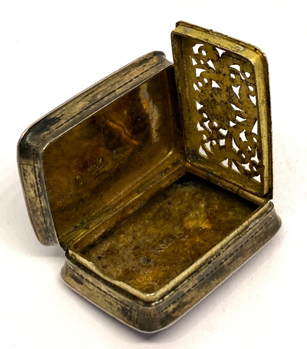 Silver Nathaniel Mills Vinaigrette View IV