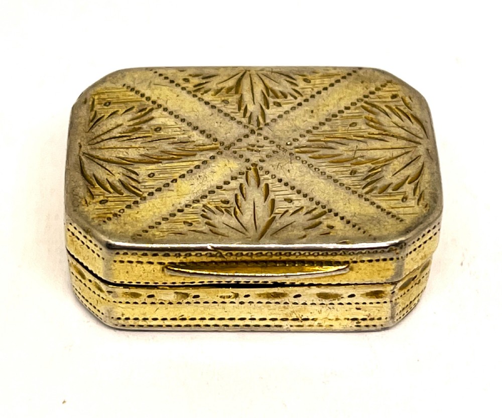 Georgian Silver Vinaigrette 1804