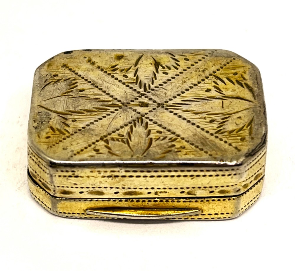 Georgian Silver Vinaigrette 1804 View II