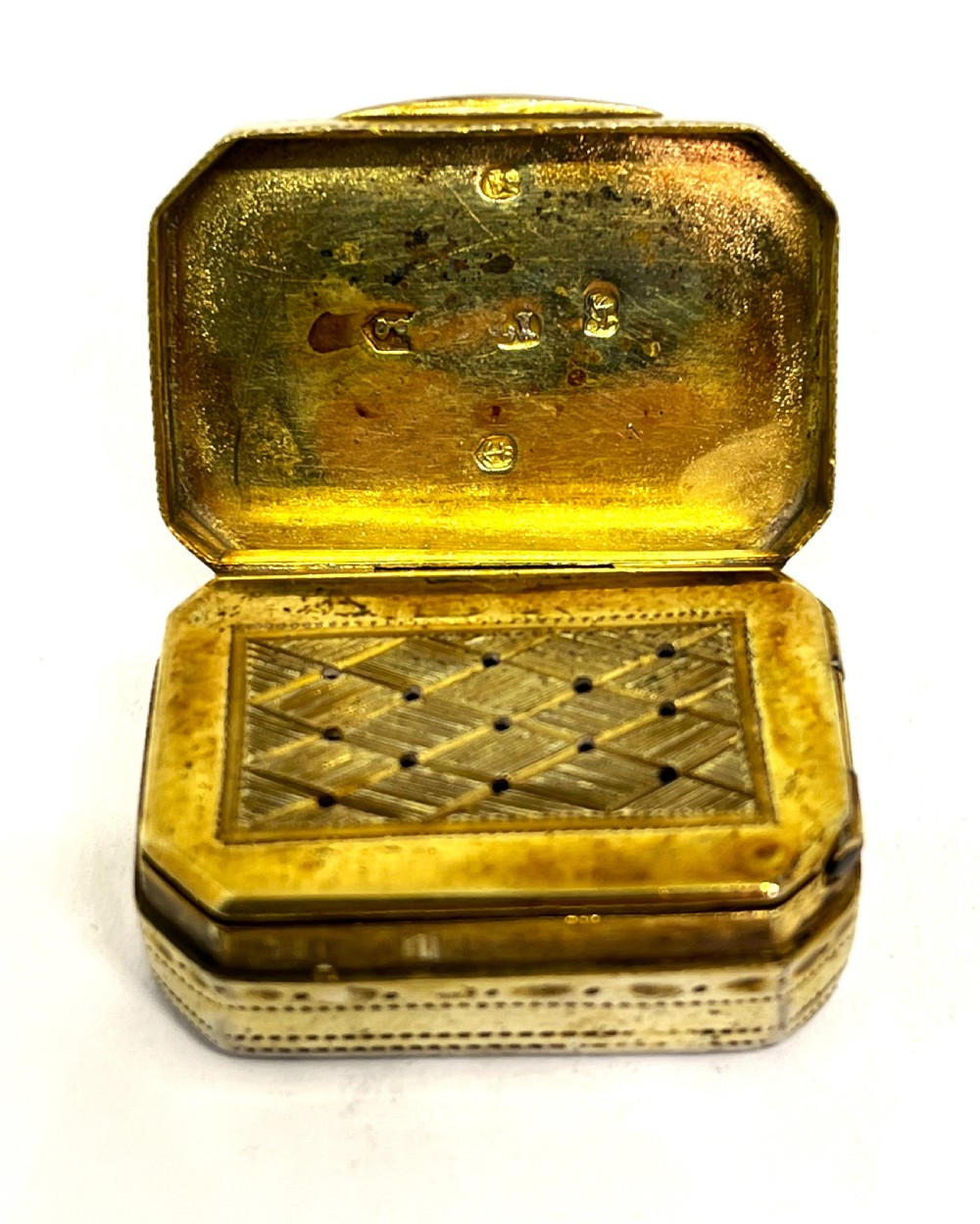 Georgian Silver Vinaigrette 1804 View III