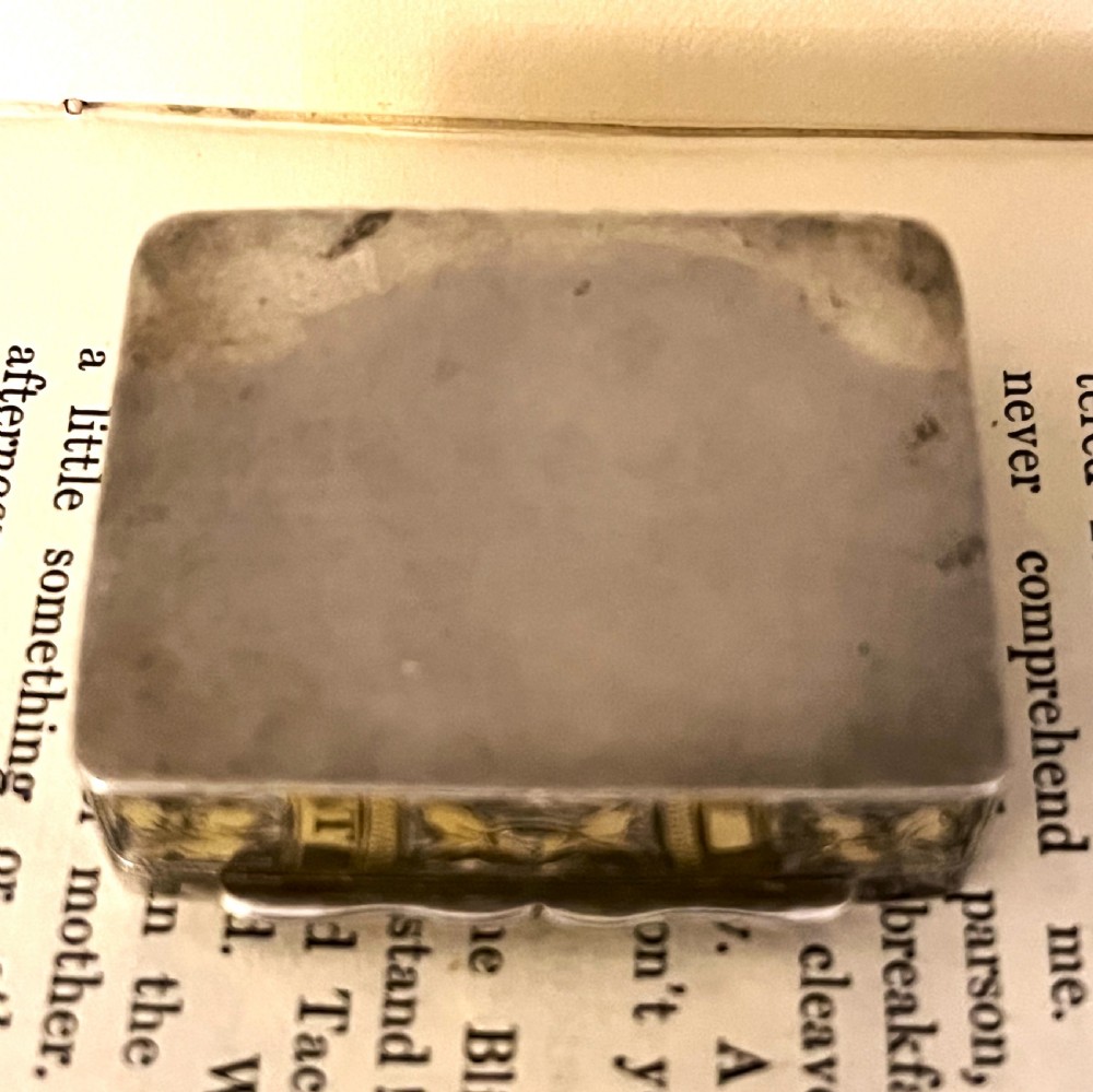 Fine Victorian Silver Snuff Box View IV