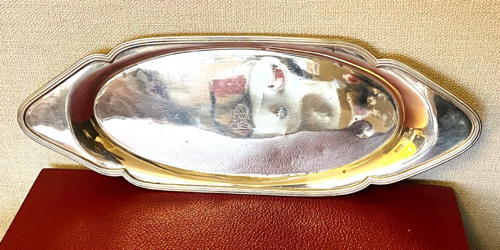 Rare John Emes Georgian Silver Wick Tray