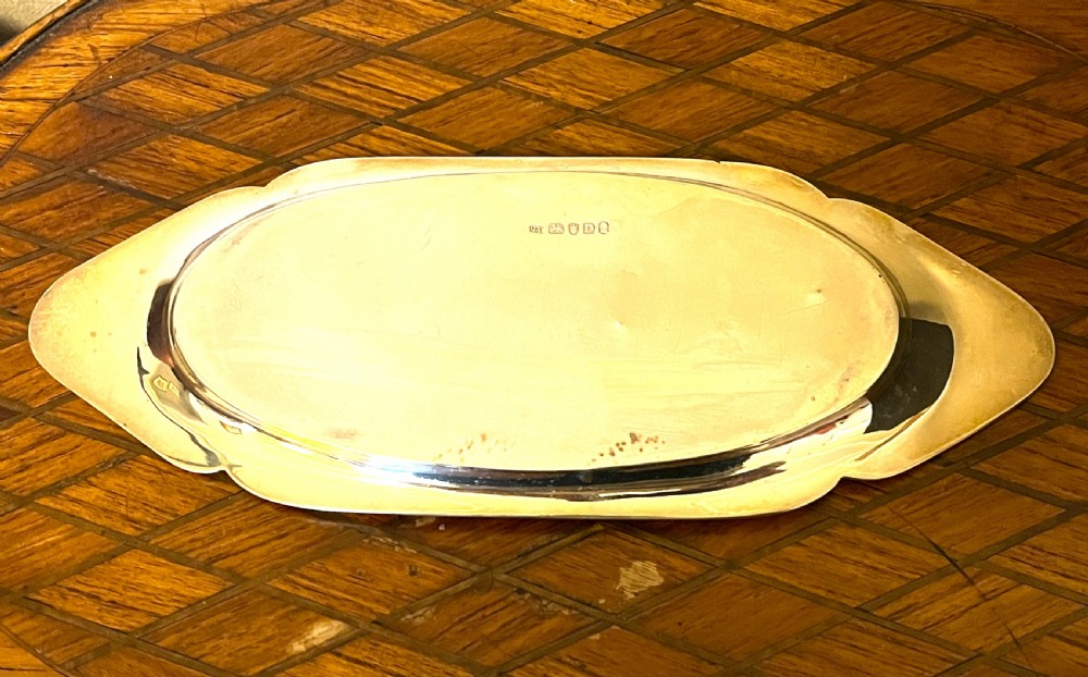 Rare John Emes Georgian Silver Wick Tray View VI