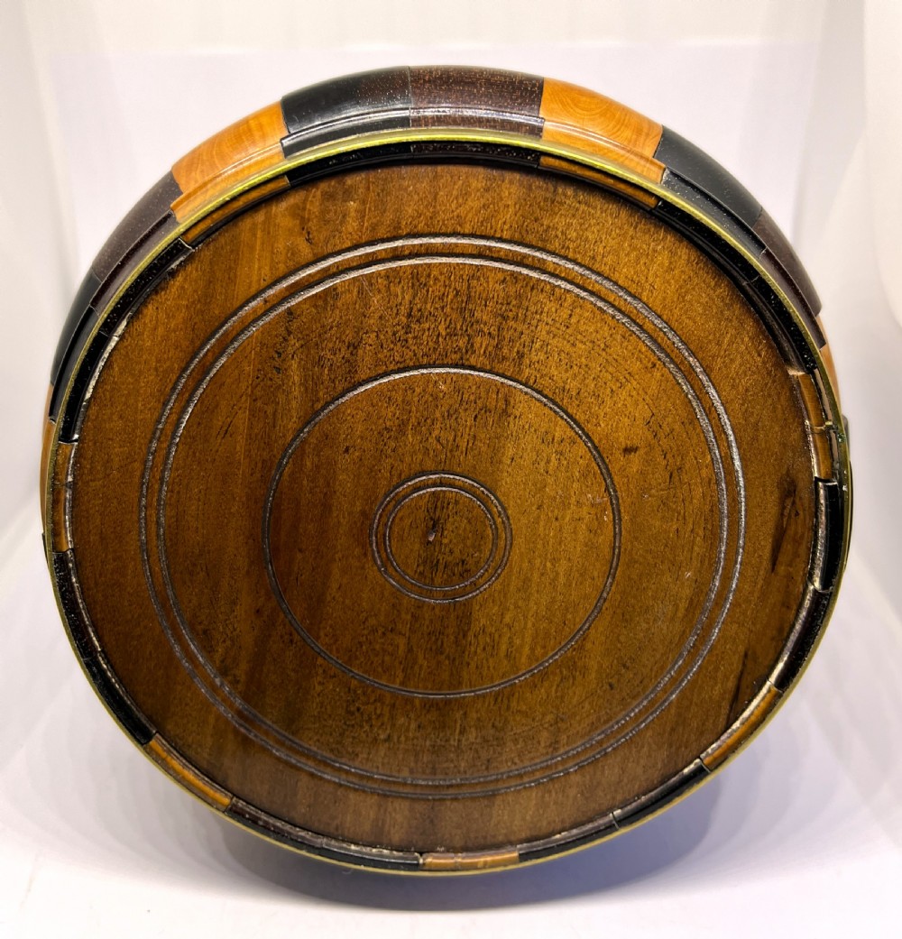 Georgian Fruitwood Tobacco Jar View IV