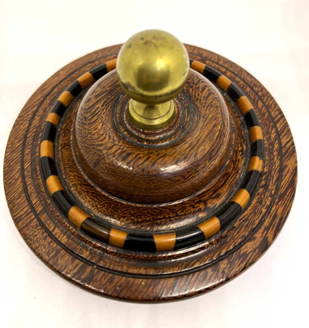 Georgian Fruitwood Tobacco Jar View V