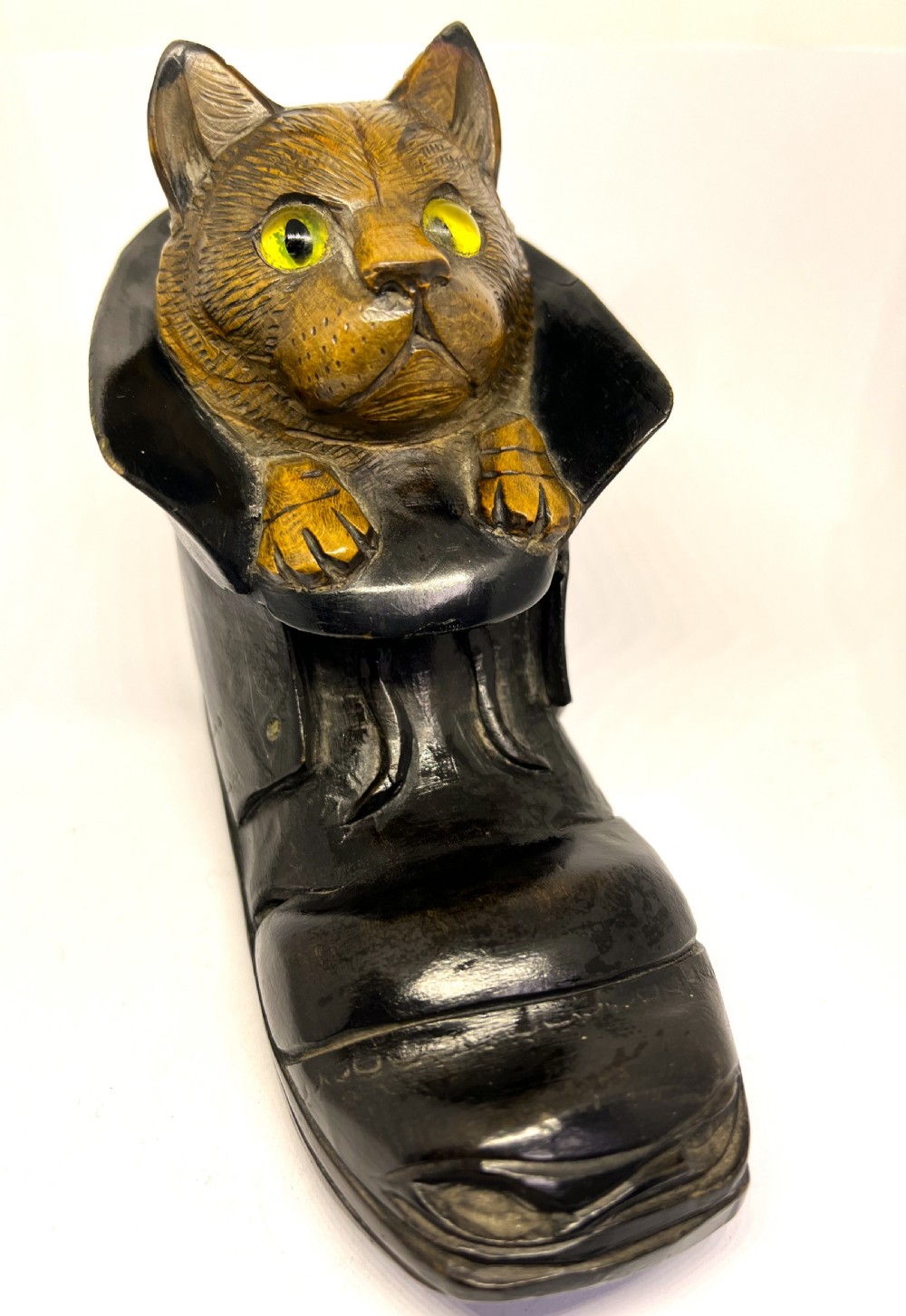 Black Forest Inkwell As A Cat In A Boot