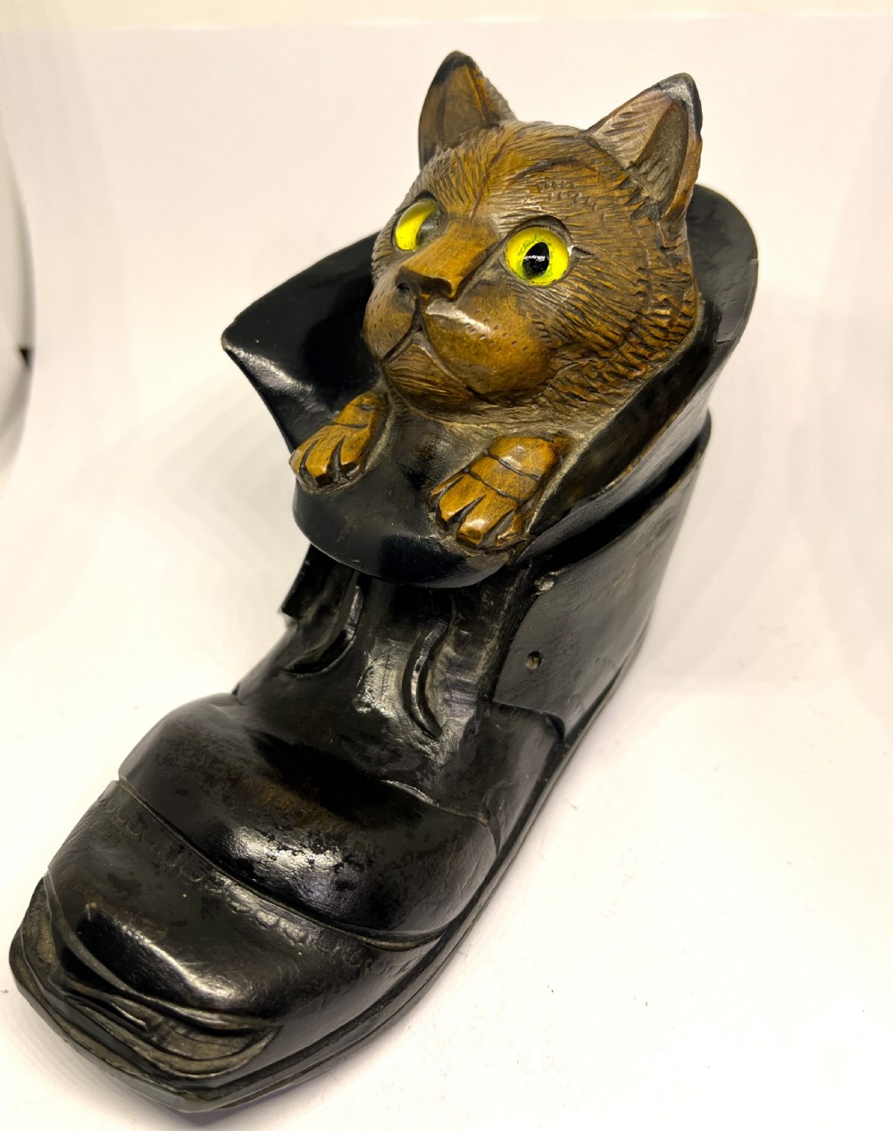Black Forest Inkwell As A Cat In A Boot View II