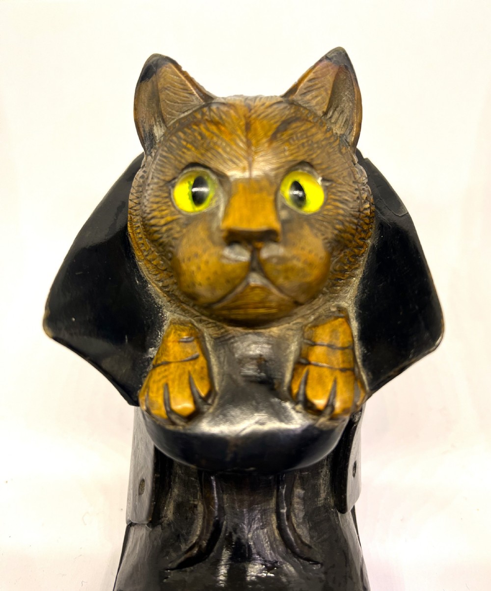 Black Forest Inkwell As A Cat In A Boot View III