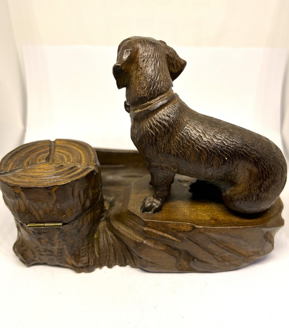 Black Forest Inkwell As A Dachshund View IV