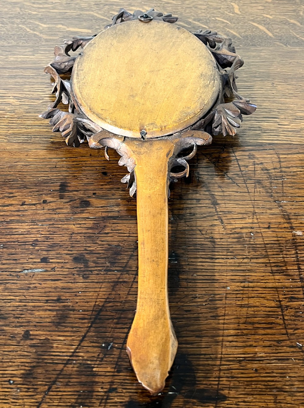 Fine Black Forest Hand Carved Mirror View VIII