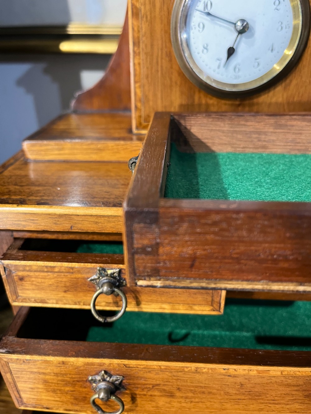 Miniature Chest Of Drawers With Clock Tower View IV