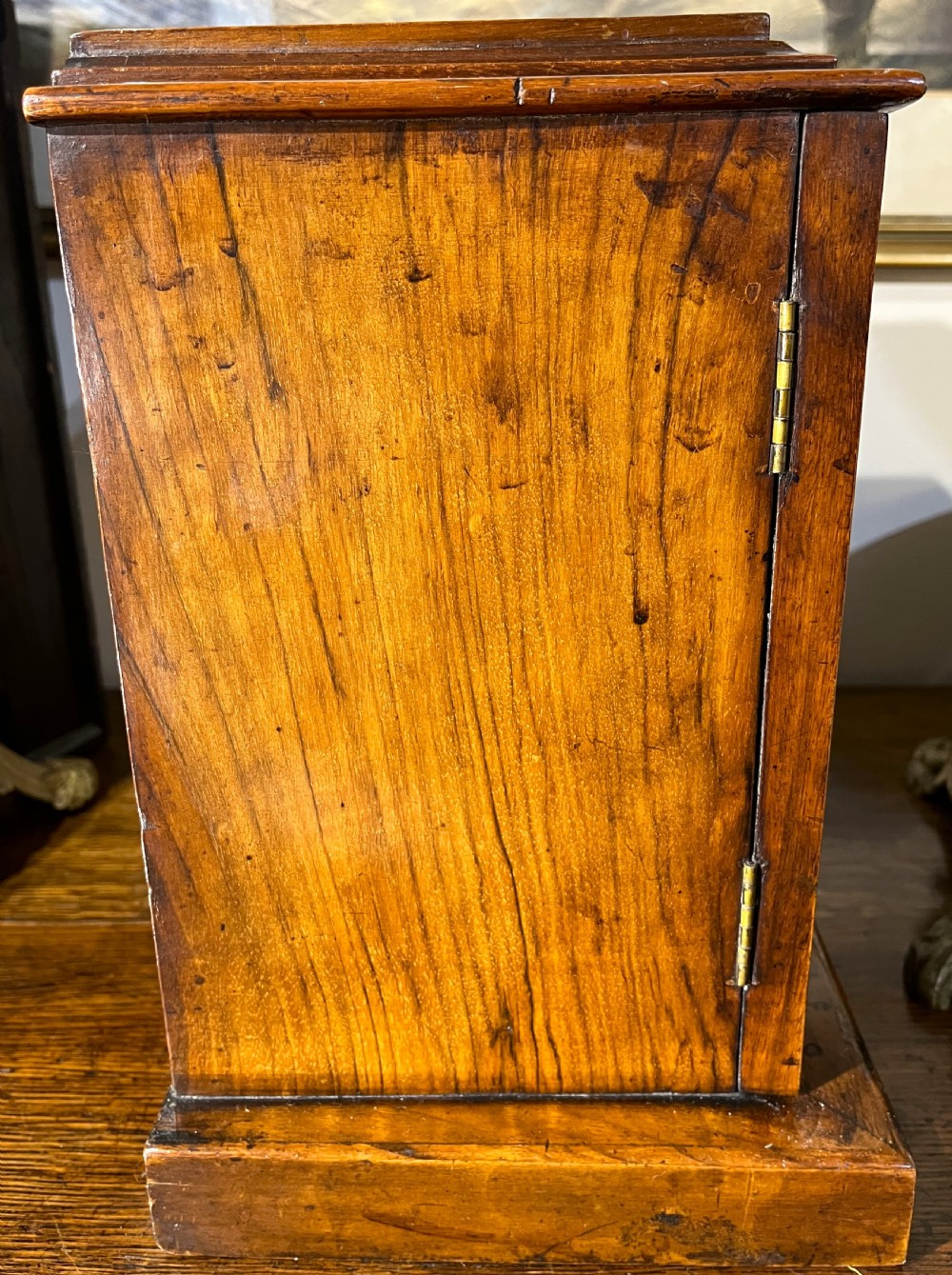 Miniature Walnut Humidor Cabinet View X