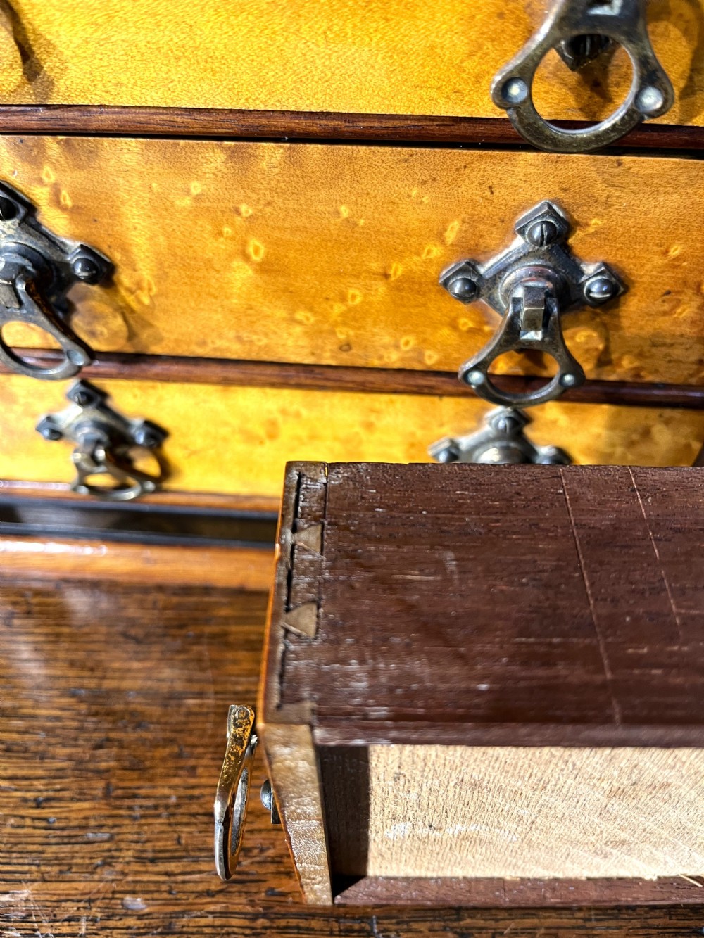 Miniature Arts & Crafts Chest Of Drawers View III