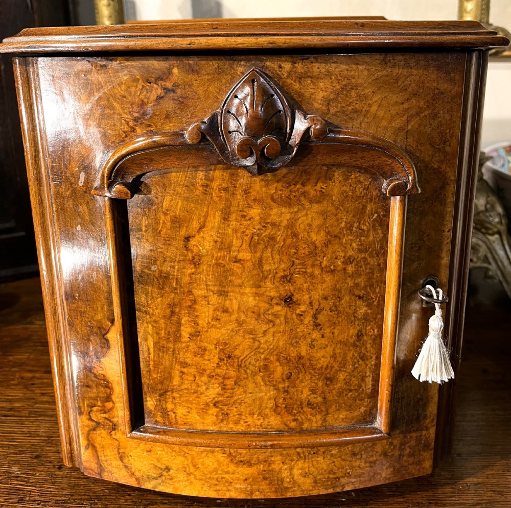 Ladies Victorian Miniature Stationery Cabinet