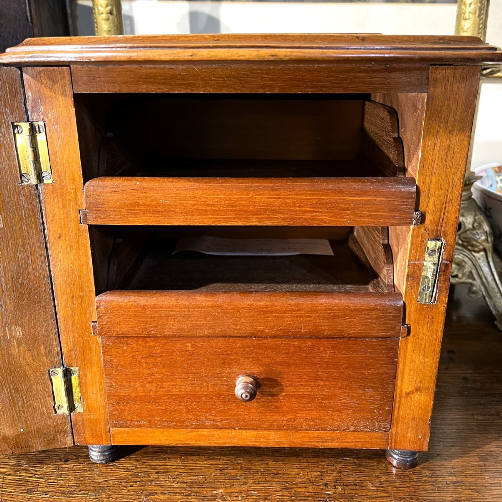 Ladies Victorian Miniature Stationery Cabinet View III