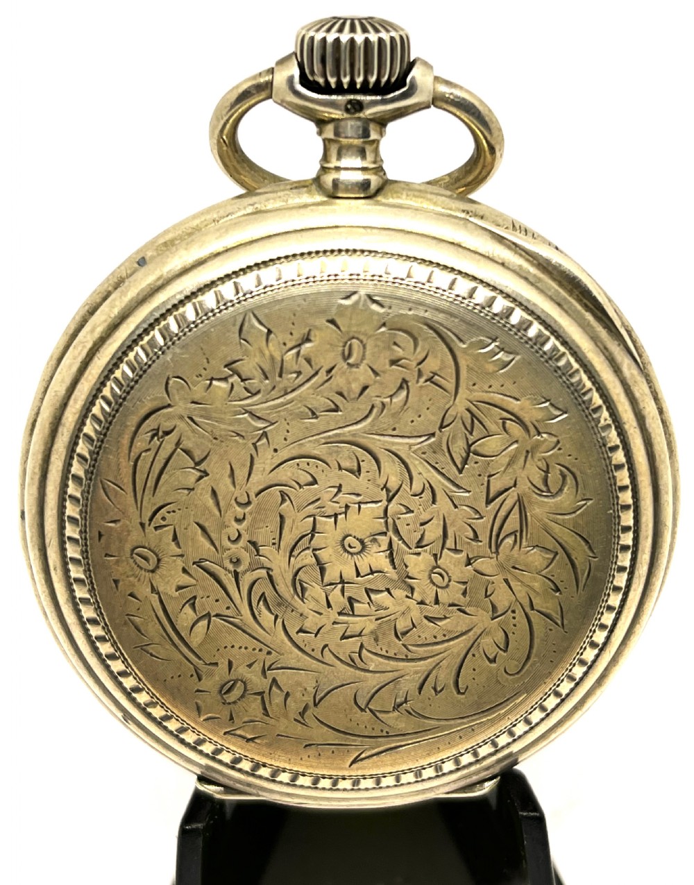 Longines Silver Full Hunter Pocket Watch View X