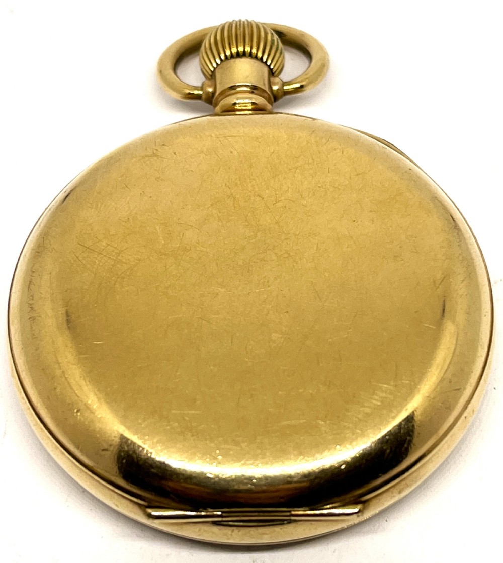 Gold Plated Belson Lever Pocket Watch View VI