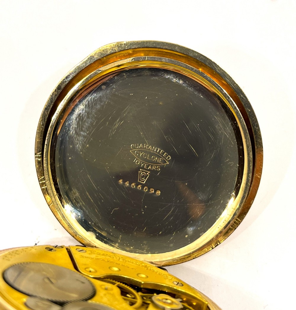 Gold Plated Elgin Pocket Watch View IV