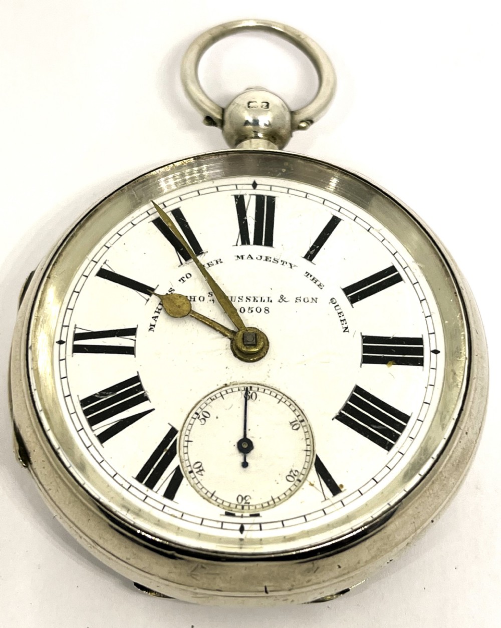 Silver Thomas Russell Liverpool Pocket Watch