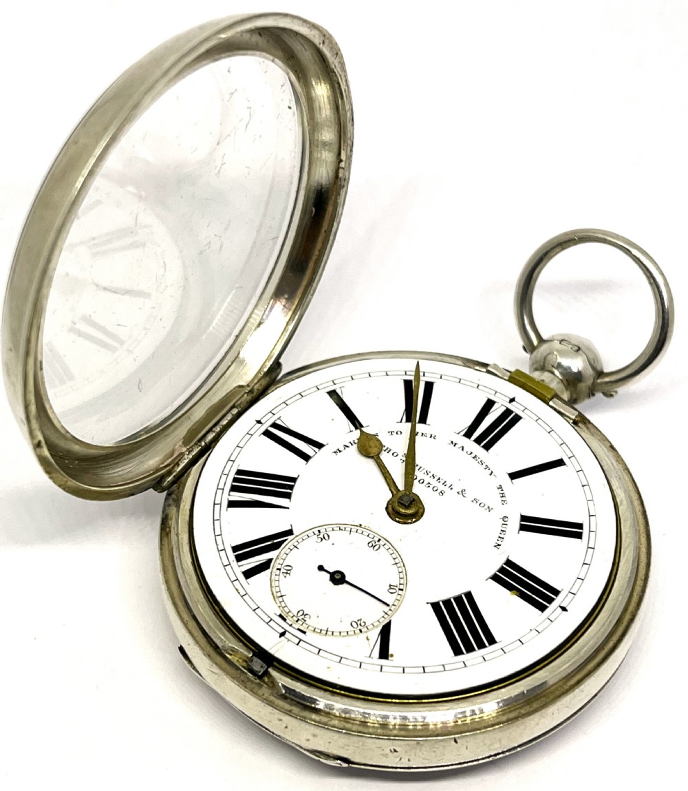 Silver Thomas Russell Liverpool Pocket Watch View II