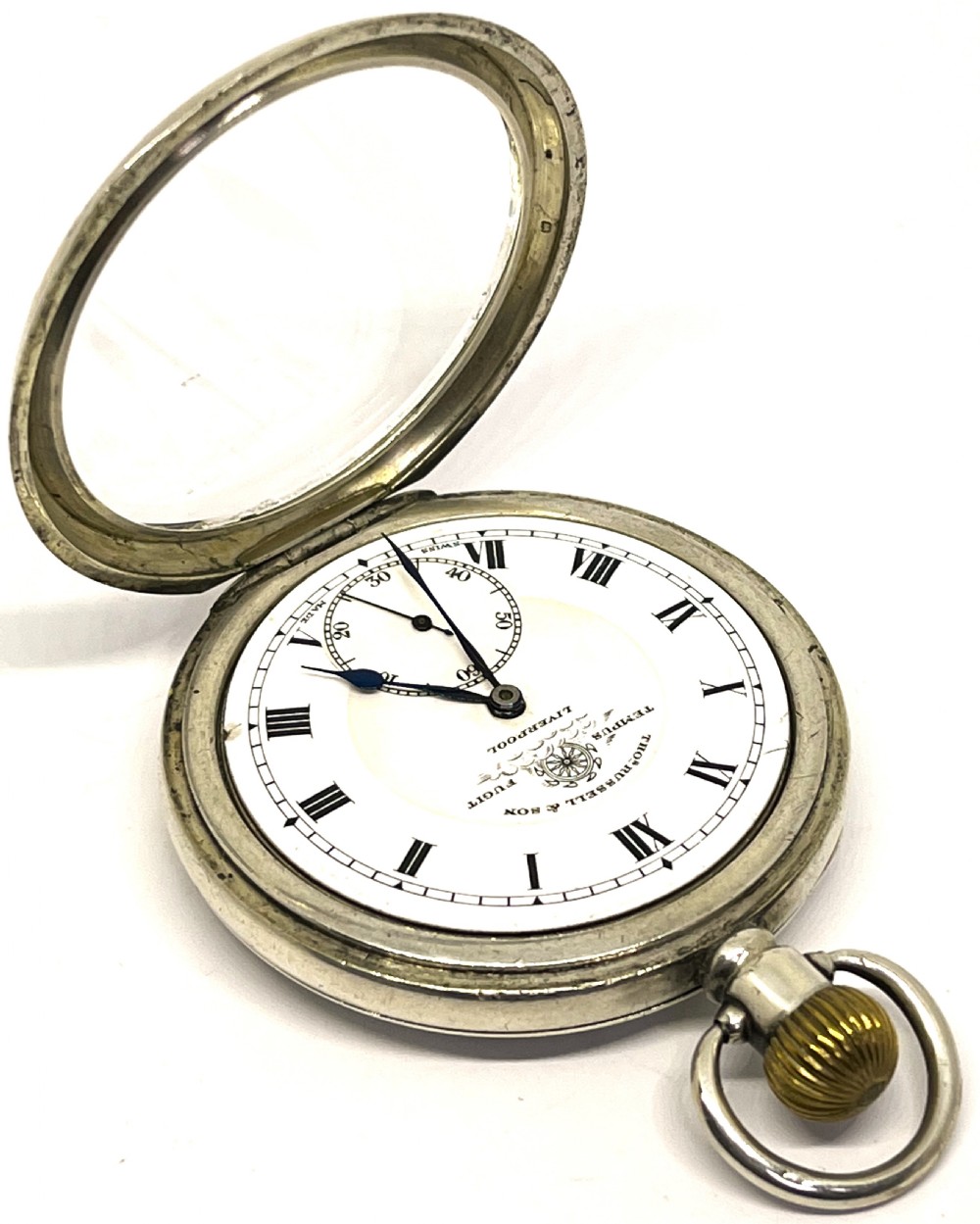 Silver Thomas Russell Liverpool Pocket Watch View II