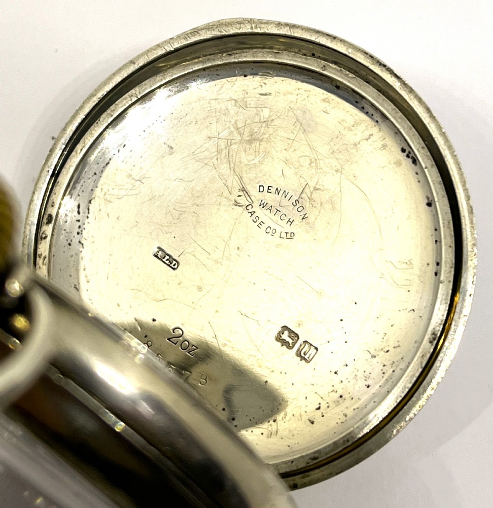 Silver Thomas Russell Liverpool Pocket Watch View V