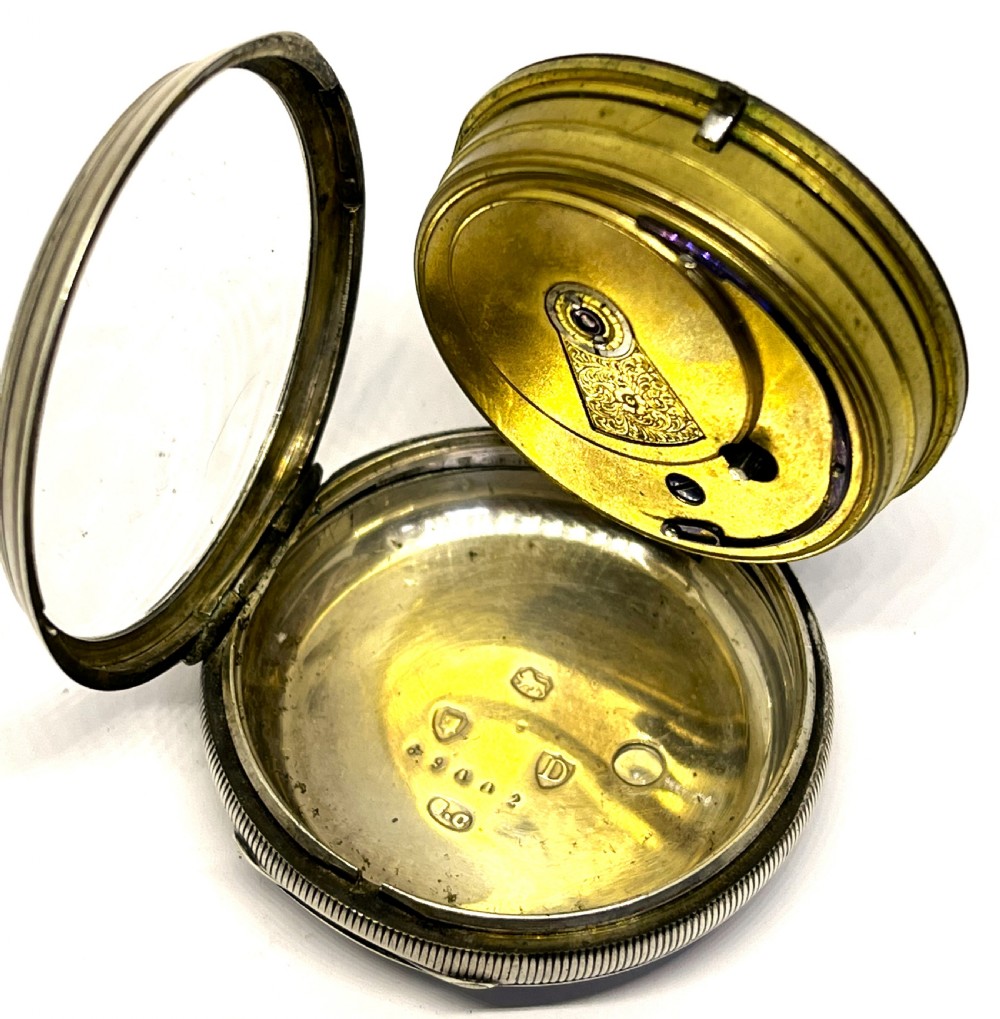 Silver William Campbell Of London Pocket Watch View V