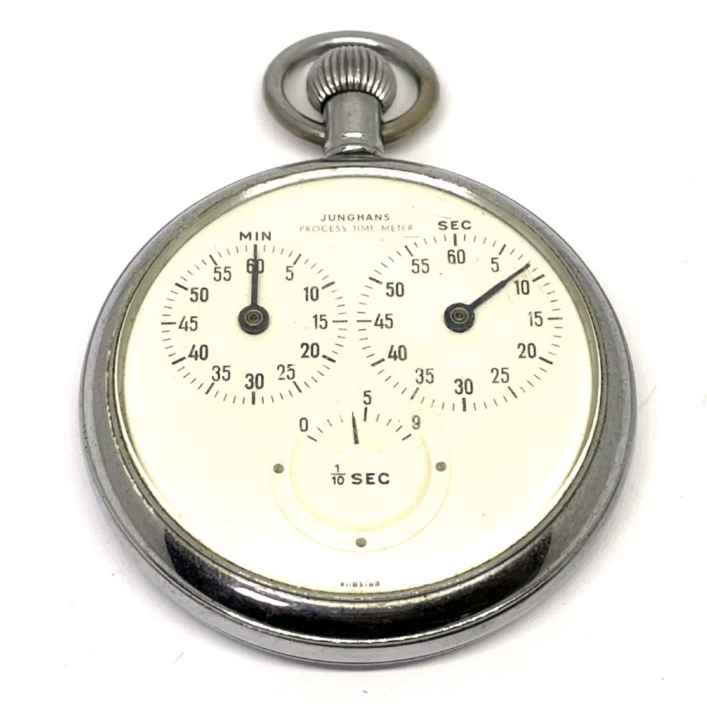 Junghans Chrome Process Time Meter