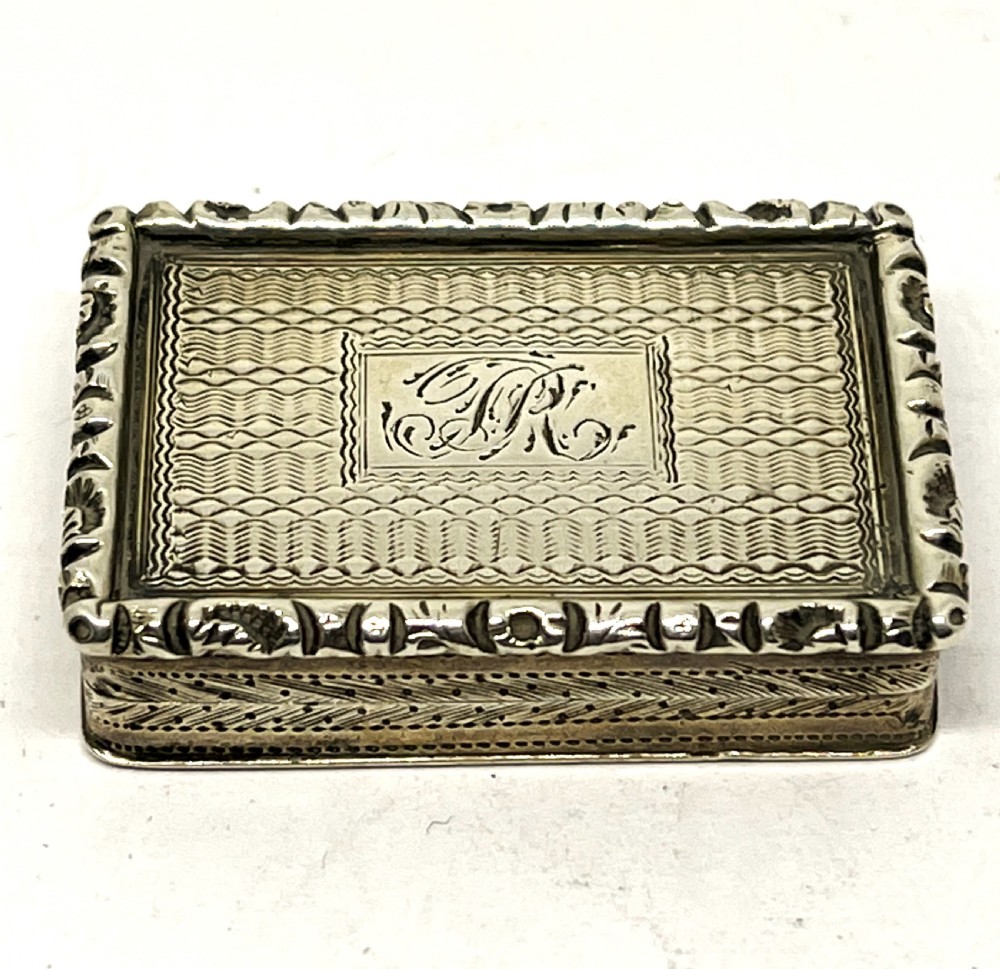 Victorian Silver Vinaigrette