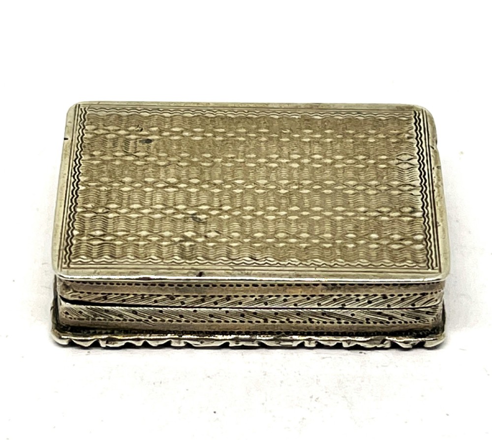 Victorian Silver Vinaigrette View V