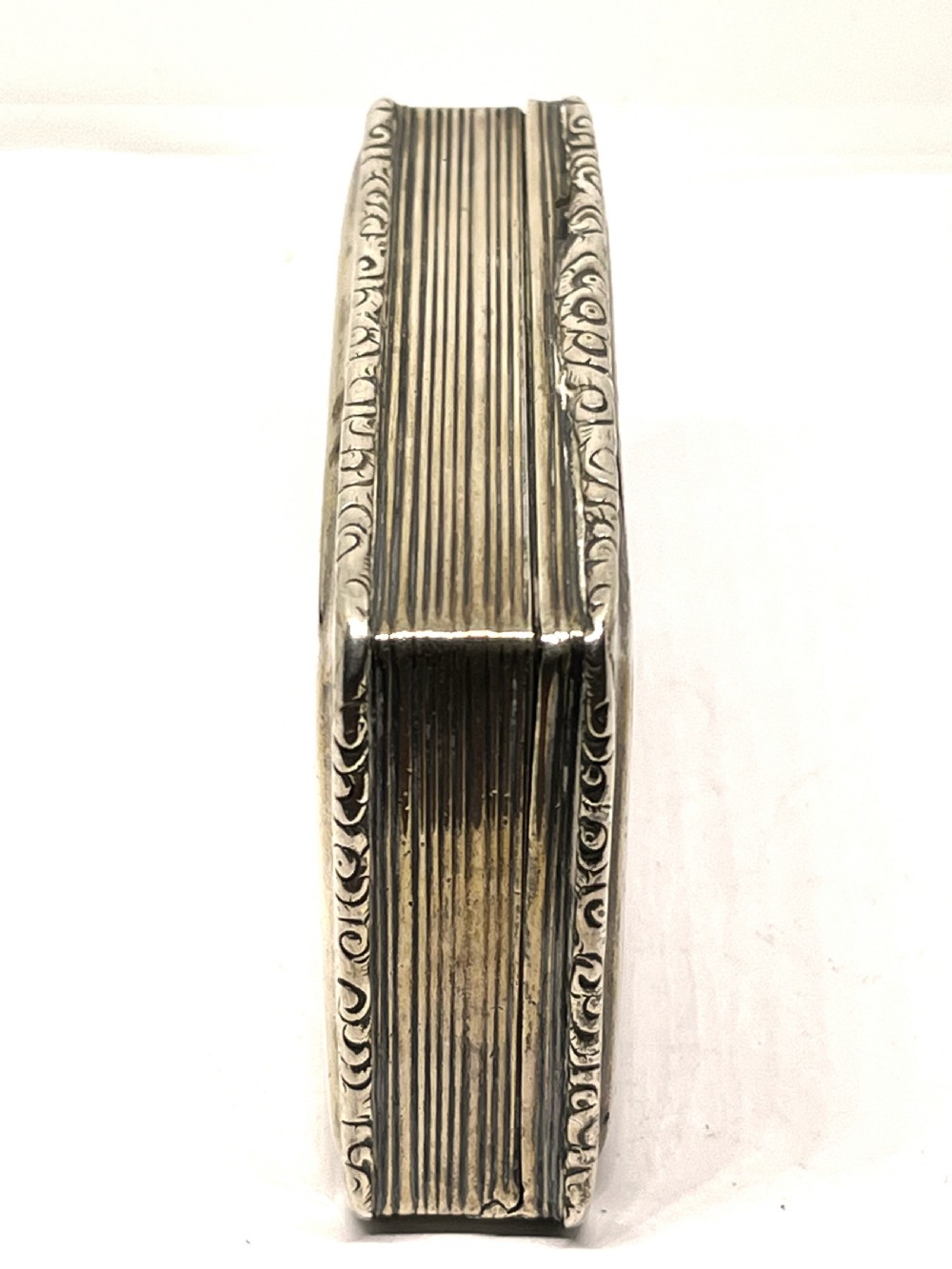 Large Silver Snuff Box 1841 View VII