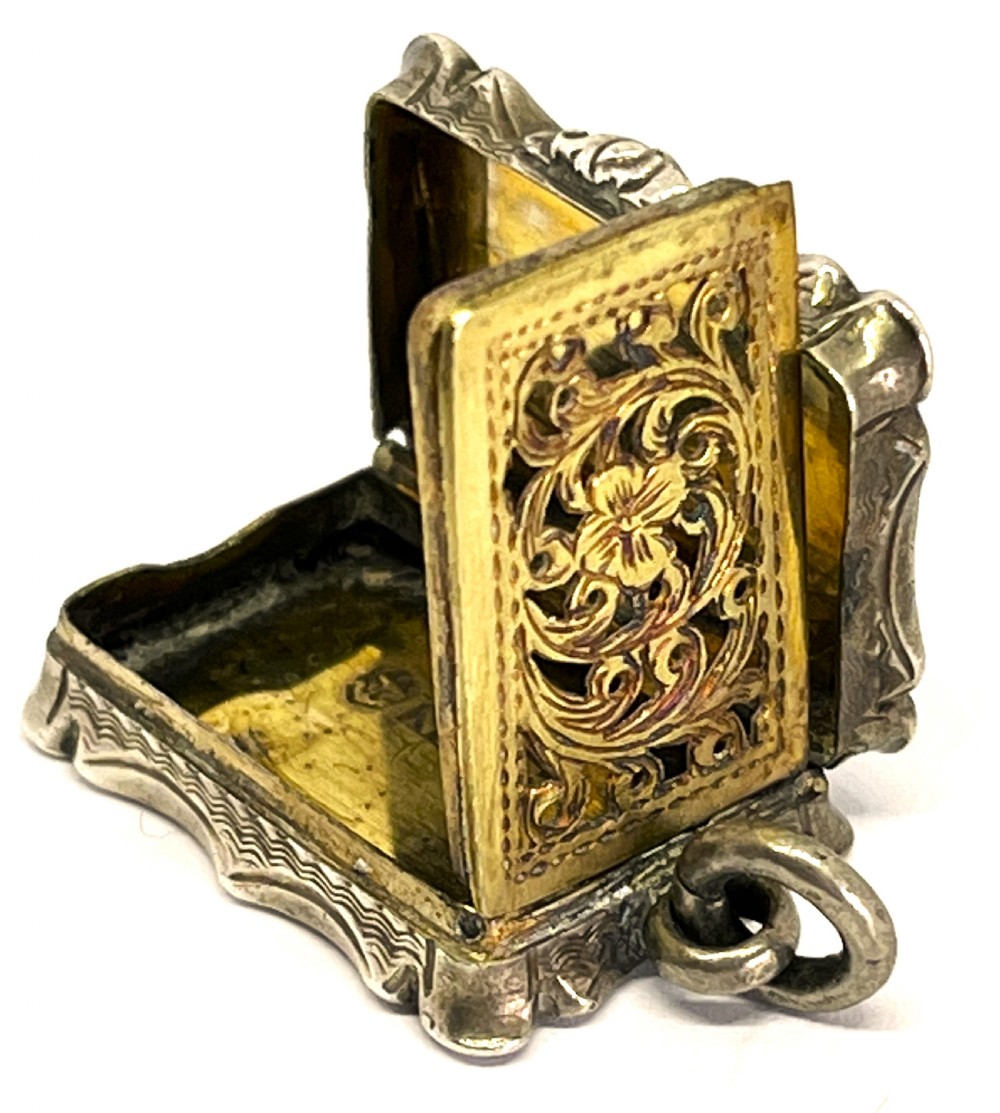 Georgian Silver Nathaniel Mills Vinaigrette