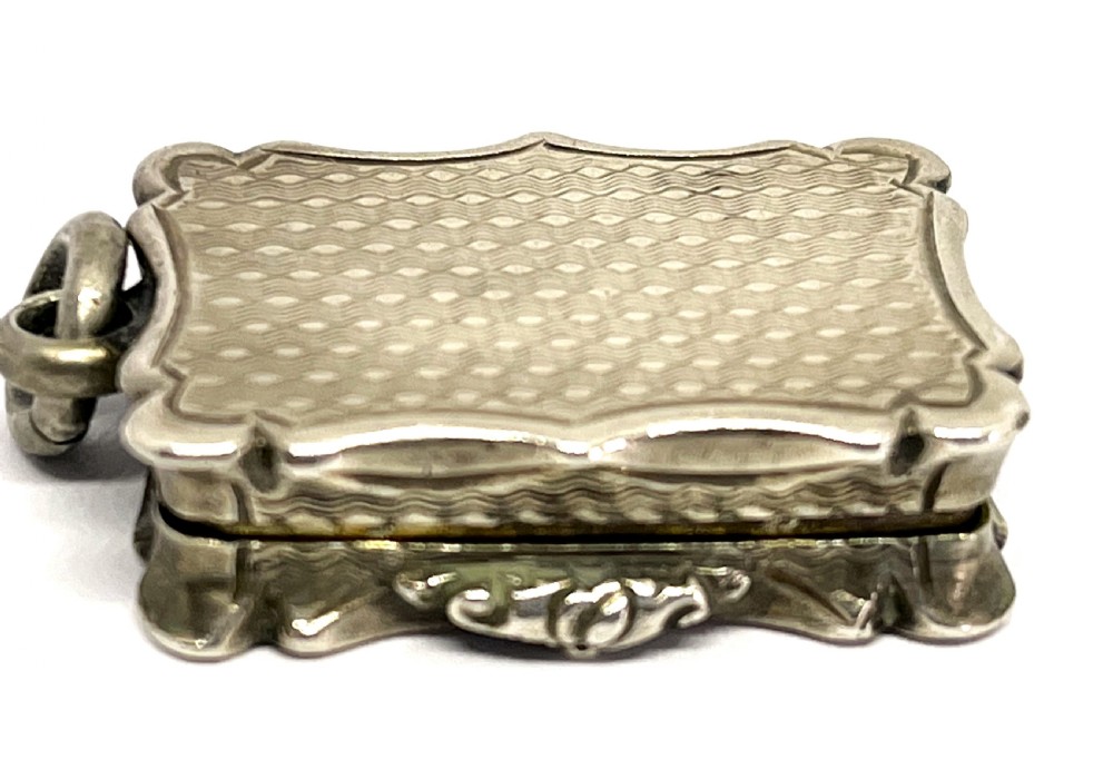 Georgian Silver Nathaniel Mills Vinaigrette View III