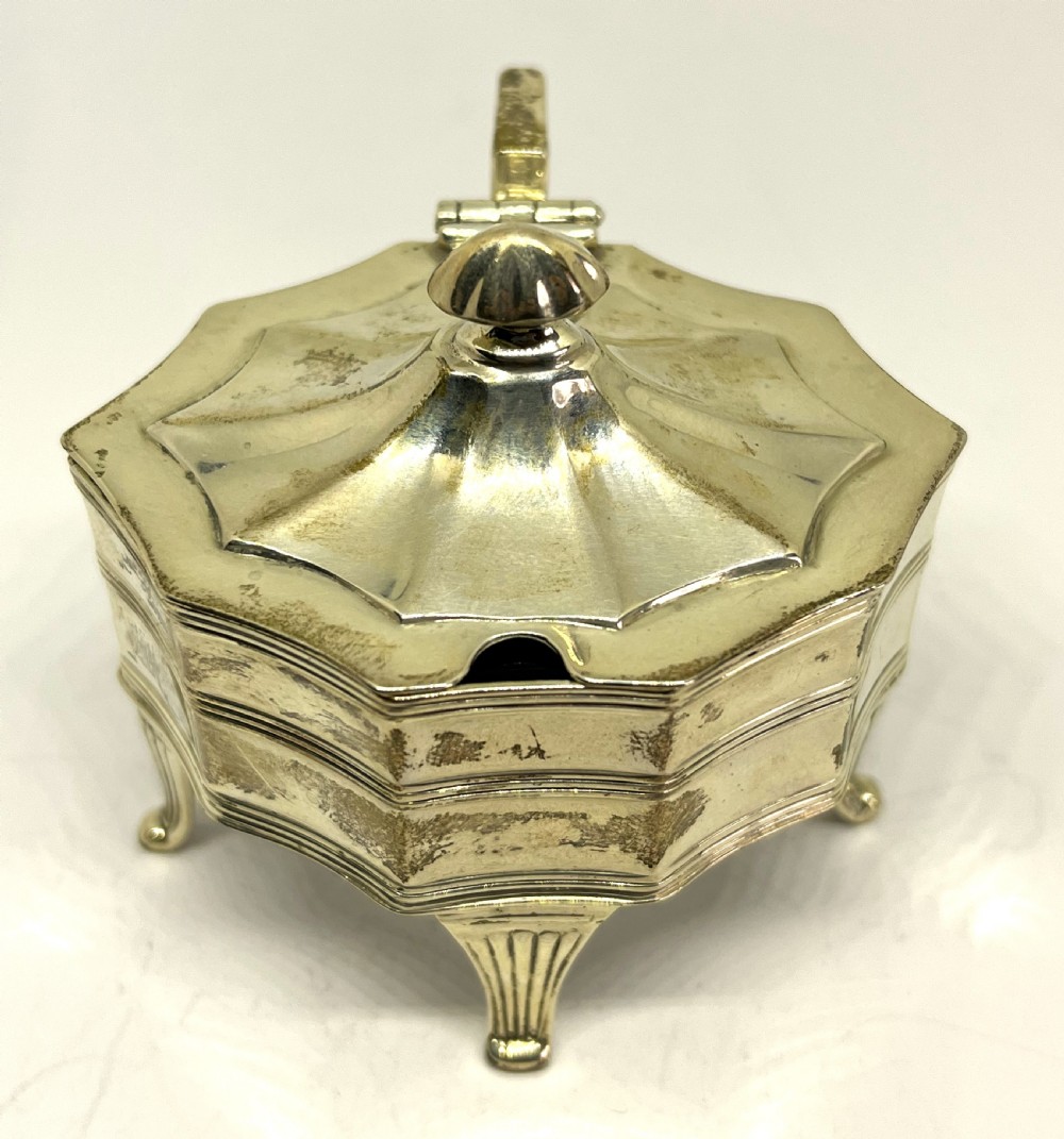 Fine Cased Three Piece Silver Condiment Set View VI