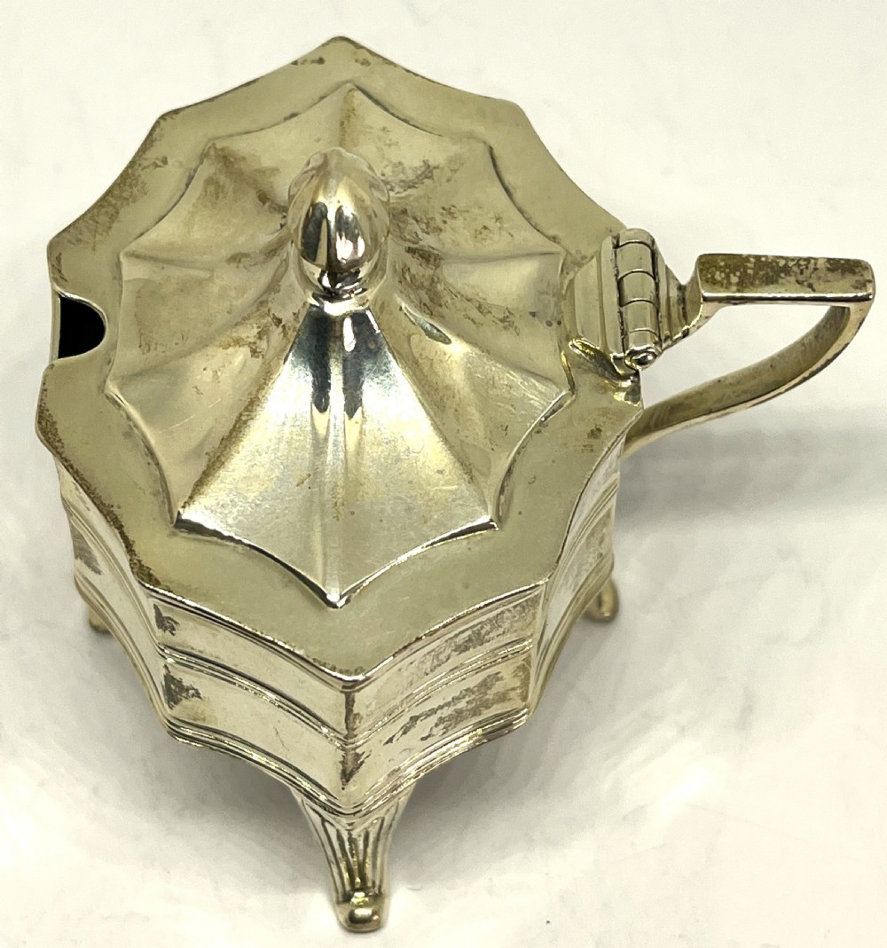Fine Cased Three Piece Silver Condiment Set View VII