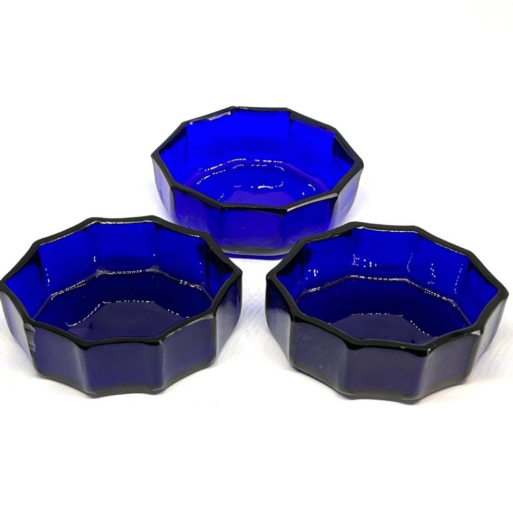 Fine Cased Three Piece Silver Condiment Set View IX