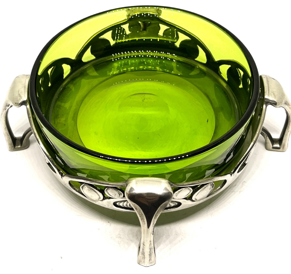 Archibald Knox For Liberty & Co Tudric Pewter Butter Dish View II