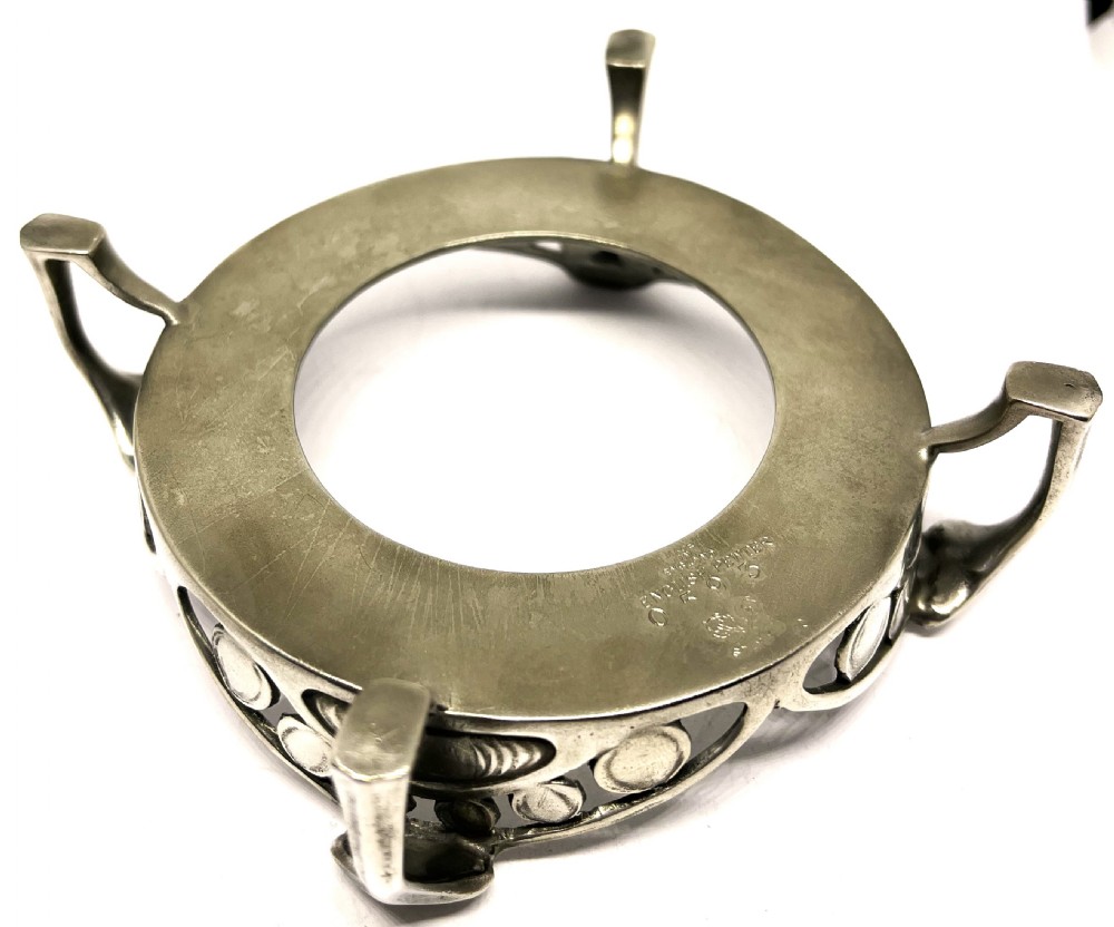 Archibald Knox For Liberty & Co Tudric Pewter Butter Dish View VII